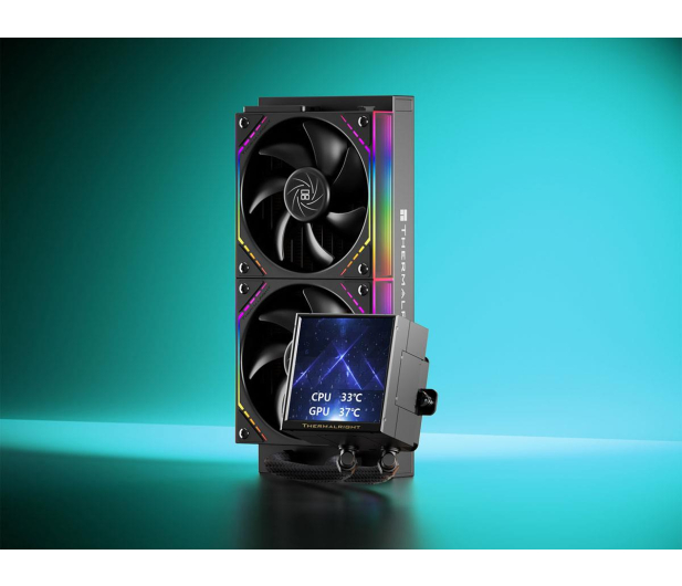 Thermalright Peerless Vision 240 Argb Black 2x120mm - 1483696 - zdjęcie 7
